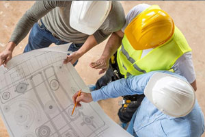 professional construction team