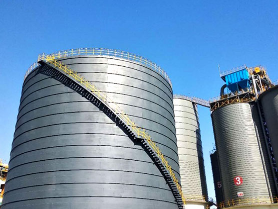 large cement silo flyer
