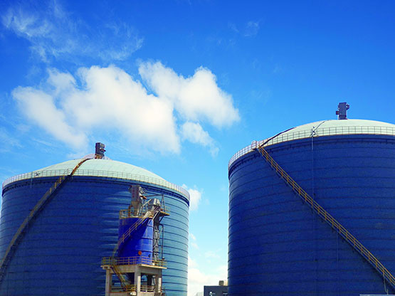 large cement silo flyer